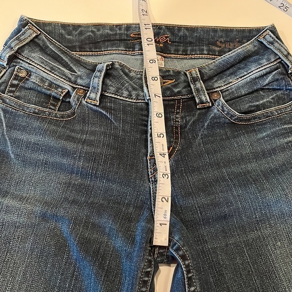 Silver Jeans Suki Capri Mid Rise Size 27 - Picture 5 of 16
